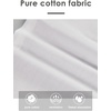 image:imageBEAUTELICATE 100 Cotton Half Slip Skirt Extender with Lace Trim Vintage UnderskirtIvory